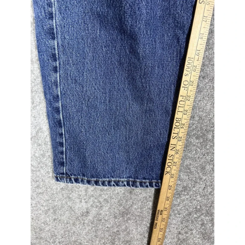 Levis 550 Straight Leg Jeans Mens Size‎ 46x30 Blue Denim Cotton